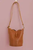 Scalloped Bucket Bag