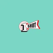 1 Shot Enamel Lettering Paint 1/2 Pint Aqua ⚠️