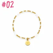 Mixed Gold & Pearl Beaded Bracelet | Mauka