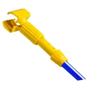 M2 Professional 60" Jaws Mop Handle 60", Metal Handle, Plastic Jaw - HW-160M, formerly MOP-311602EA