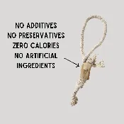 COFFEE WOOD and ROPE tug and chews! Made with real, ecologic