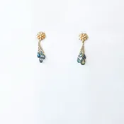 18K Gold Tourmaline Earrings | Sharon Woods Hussey
