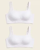2-Pack Everyday Wireless Support Bras