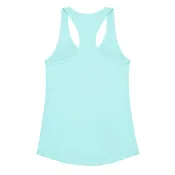 Women’s fitted racerback tank top