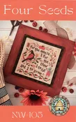 Four Seeds - Annie Beez Folk Art - Cross Stitch Pattern