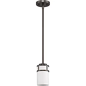Alexis 1 Light 4.75 inch Oil Rubbed Bronze Pendant Ceiling Light