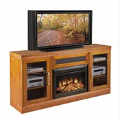 70" Console with E-Fireplace