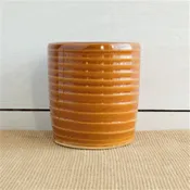 Farmhouse Ridges Candle Crock Cider