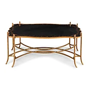 A Dennis & Leen Chinoiserie Decorated Low Table
