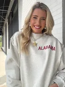 Alabama Oversized Mockneck