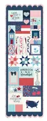 Star-Spangled Beauty Ladder Quilt Kit - KimberBell
