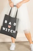 Bad Witch Halloween Tote Bag