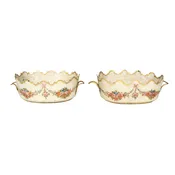 Pair Of Antique French Tole Verrières