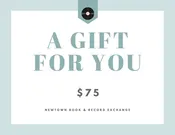 $75 Gift Certificate — Newtown Book & Record Exchange