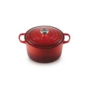 Le Creuset Signature Round Deep Oven - Cerise