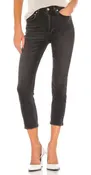 Agolde High Rise Straight Crop Riley Jeans in Progress
