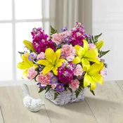 Garden Basket Centerpiece