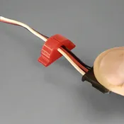 3DXhobbies Single-Wire Servo Lead Holders, 20-Pack