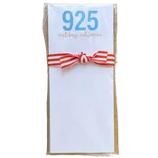 925 East Bay, California Skinnie Notepad