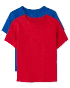 Baby And Toddler Boys Basic Layering Tee 2-Pack - Multi