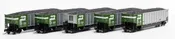 Athearn 25058 BN Coalporter 6pk