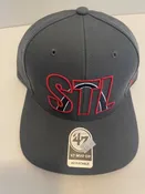 ST LOUIS BLOCK PRINT WITH ARCH FLATBILL ADJUSTABLE CAP — Hats N Stuff