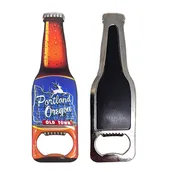 Beer Bottle Stag Sign Opener Magnet