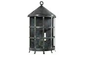 Bronze And Brass Verdigris Finished Strap Work One Light Wall La