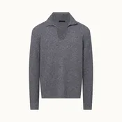 Bouclé Polo Grey