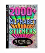 2000+ Alphabet Sticker Book and Collector Sheets