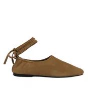 A.Emery Pinta Flats in Nutmeg Suede