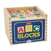 ABC Alphabet Wooden Blocks