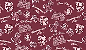 FLORIDA STATE UNIVERSITY -Mini Stadium Logo Design - FSU1389