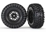 1.9" Black TRX Wheels with Canyon Trail Tires (2)