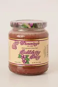 16oz Old-fashioned Huckleberry Creamed Honey Gift Jar