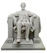 Abraham Lincoln Memorial Sculpture Reproduction