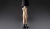 Vintage Dress Form Lamp