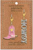Cowboy Boot Howdy Zip Pull