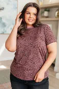 ONLINE EXCLUSIVE: Cheetah Girl Short Sleeve Top