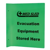 Med Sled® Flag Mount Hallway Sign