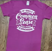 If only common sense was more common