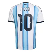 adidas Argentina Youth 2025/26 Replica Messi Home Jersey
