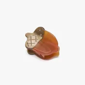 Acorn Mini Hair Claw Clip with Rhinestones