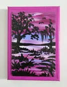 Bayou Silhouette 1 — Dutch Alley Artist’s Co-op