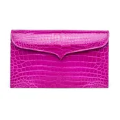 Capri Clutch in Fuschia