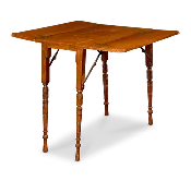 19th-Century Folding Picnic and Cards Table