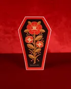 Rose Coffin Sticker
