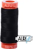 Aurifil 50wt Thread Small Spool - #2692 Black