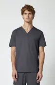 Men's Chest Pocket V-Neck Scrub Top