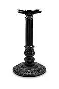 15" Round Petra Vintage Base (dining height)